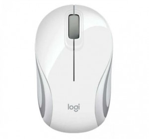 Logitech M187 White Wireless Mouse