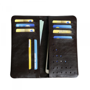 Leather Mobile Wallet 100% Genuine Leather (PW-266)