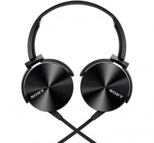 Sony Extra Bass Headphone MDR-XB450AP Black