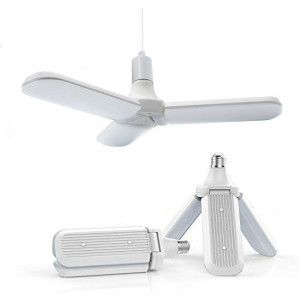 Fan Blade LED Foldable Energy Saving Light Bulb