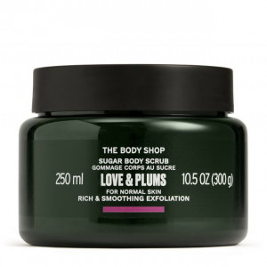 The Body Shop Love & Plums Sugar Body Scrub 250ml