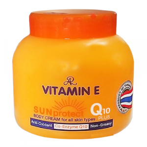 Vitamin E Sun protect Q10 plus Body Cream 200ml