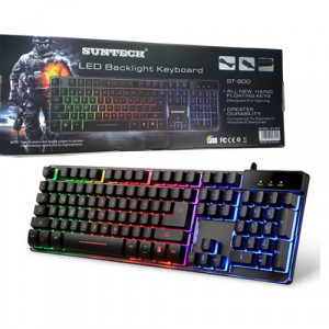 Suntech ST-800 LED Backlight RGB Gaming Keyboard