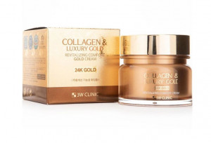 3W Clinic Collagen And Luxury Gold Cream 100ml