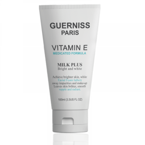 Guerniss Vitamin E Milk Plus Bright & White Face Wash - 100ml