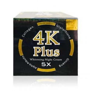 4K Plus 5X Whitening Night Cream