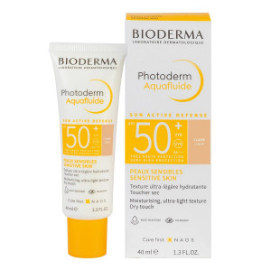 Bioderma Photoderm Aquafluide Sunscreen SPF 50+ Claire - Sun Active Defense - 40ml