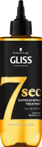 Schwarzkopf Gliss 7 Sec Express Repair Treatment Oil Nutritive 200ml