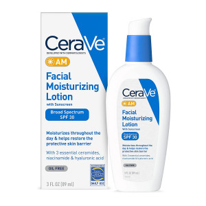 CeraVe AM Facial Moisturizing Lotion With Sunscreen SPF 30 - 89ml