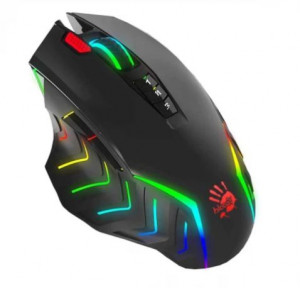 A4TECH Bloody J95s 2-FIRE RGB ANIMATION Black Wired Gaming Mouse