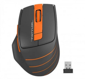 A4TECH FG30 Black-Orange Wireless Mouse