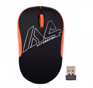 A4TECH G3-300N Black-Orange V-Track Wireless Mouse