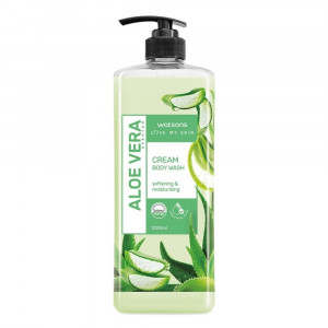 Watsons Aloe Vera Scented Cream Body Wash - 1000ml