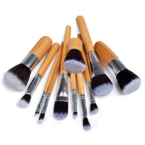 Bamboo Brush Set 11 Pcs