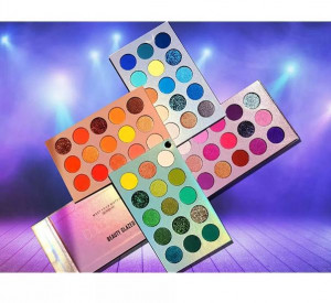  60 Colors Eyeshadow Palette, 4 in1 Color Board Makeup