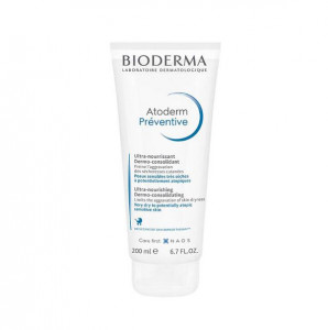 Bioderma Atoderm Preventive Nourishing Cream For Dry To Atopic Sensitive Skin 200ml