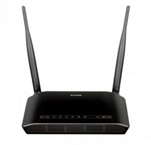 D-Link DSL-2750U 300 Mbps Ethernet & ADSL Single-Band Wi-Fi Router