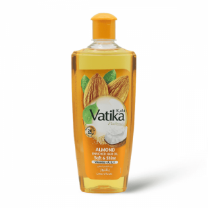 Vatika Naturals Almond Enriched Hair Oil Soft & Shine - 300ml