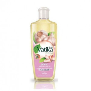 Vatika Naturals Garlic Enriched Hair Oil Premotes Natural Hair Growth - 300ml
