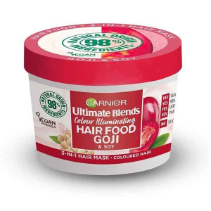 Garnier Ultimate Blends Hair Food Goji 3-in-1 Hair Mask Treatment - 390ml