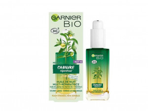 Garnier Bio Organic Hemp Repairer Night Face Oil 30ml