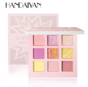 Handian pink 9 color eyeshadow