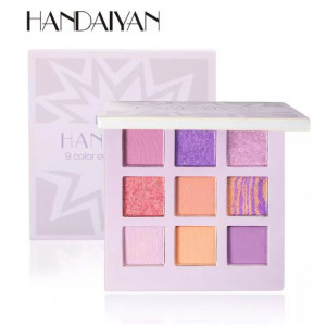 Handiyan lavender 9 color eyeshadow palette