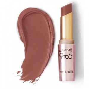 Lakmé 9 To 5 Primer + Matte Lip Color Coffee Command