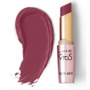 Lakmé 9 To 5 Primer + Matte Lip Color Pink Party