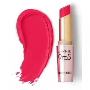 Lakmé 9 To 5 Primer + Matte Lip Color Scarlet Surge