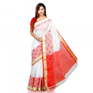 Tangail Half Silk Saree (PR-3035)