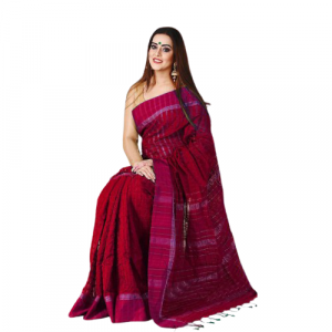 Tangail Jhum Silk Saree (PS-1040)