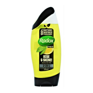 Radox Men Rise & Shine Lemon & Tea Tree 2-In-1 Shower Gel & Shampoo 250ml