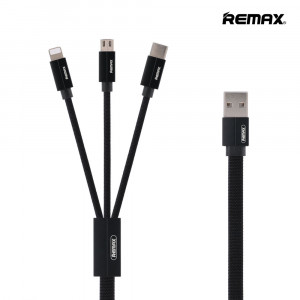 REMAX RC-094TH KEROLLA 3 IN 1 DATA CABLE