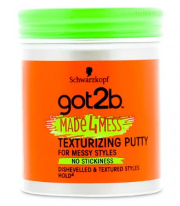 Schwarzkopf Got2b Hair Made4Mess Texturizing Putty 100ml