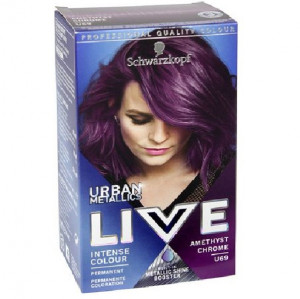 Schwarzkopf Live Urban Metallics Intense Hair Colour - U69 Amethyst Chrome