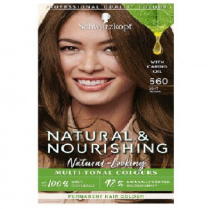 Schwarzkopf Natural & Nourish Permanent Hair Colour - 560 Light Brown