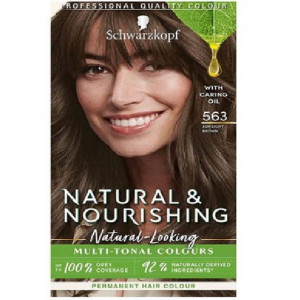 Schwarzkopf Natural & Nourish Permanent Hair Colour - 563 Ash Light Brown