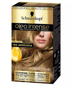 Schwarzkopf Oleo Intense Permanent Hair Colour - 7-10 Natural Blonde