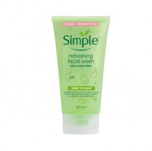 Simple Kind To Skin Refreshing Facial Wash Gel - 150ml