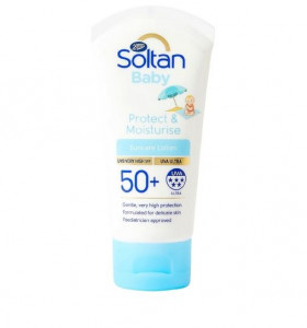Boots Soltan Baby Protect & Moisturise Lotion SPF50+ 50ml