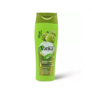 Vatika Natural Olive & Henna Nourish and Protect Shampoo - 300ml