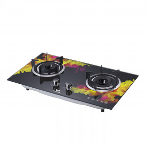 Walton WGH-22GB LPG/NG Gas Stove Top Double Burner Gas Hob