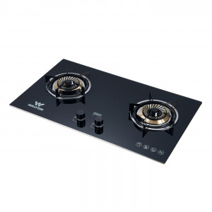 Walton WGH-24GBT LPG/NG Gas Stove Top Double Burner Gas Hob