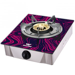 Walton WGS-SGC1 LPG Gas Stove Glass Top Single Burner