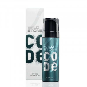 Wild Stone Code Steel Body Perfume For Men 120ml