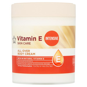 Superdrug Vitamin E Intensive All Over Body Cream - 475ml