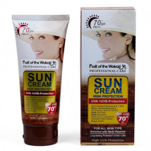 Fruit Of The Wokali Sun Cream High Protection 130ml SPF/UVB-70