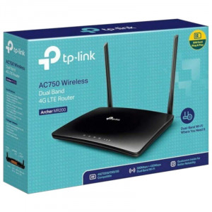 TP-Link Archer MR200 AC750 Mbps 3G/4G & Ethernet Dual-Band Wi-Fi Router