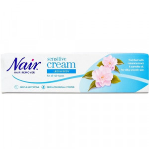 Nair Sensitive Hair Removal Cream for Legs & Body 80ml
